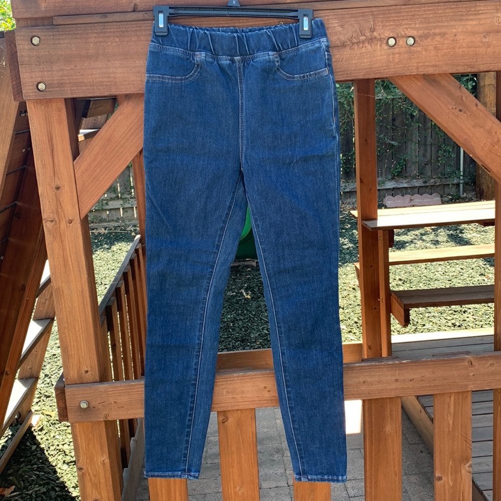 Madewell Jeans: Roadtripper Pull-On Jeggings in Everman Wash